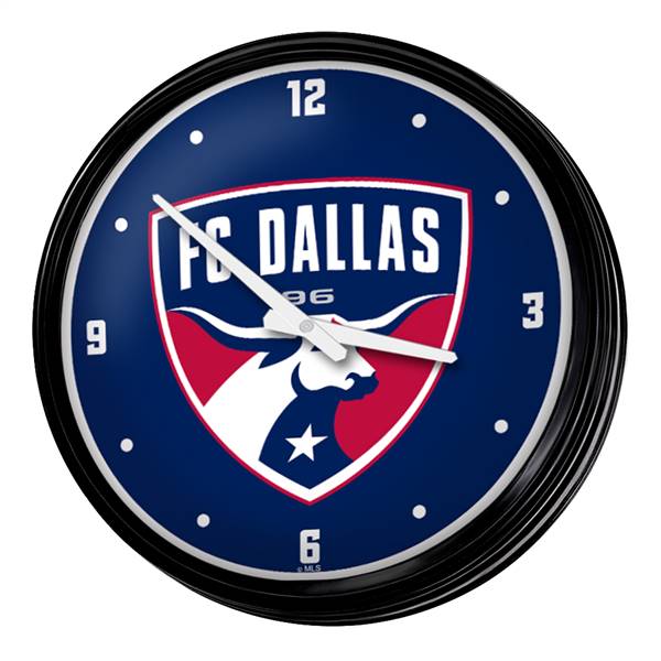 FC Dallas: Retro Lighted Wall Clock