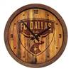 FC Dallas: Branded "Faux" Barrel Top Clock  