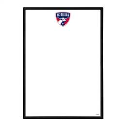 FC Dallas: Framed Dry Erase Wall Sign