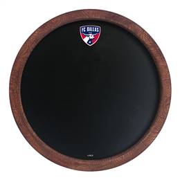 FC Dallas: Chalkboard "Faux" Barrel Top Sign  