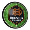 Houston Dynamo: Pitch - Round Slimline Lighted Wall Sign