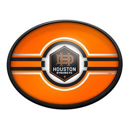 Houston Dynamo: Oval Slimline Lighted Wall Sign