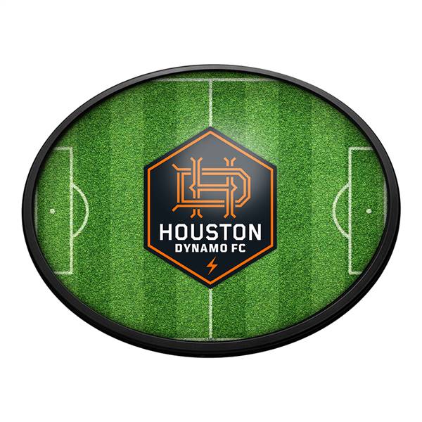 Houston Dynamo: Pitch - Oval Slimline Lighted Wall Sign
