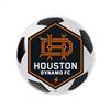 Houston Dynamo: Soccer Ball - Edge Glow Lighted Wall Sign