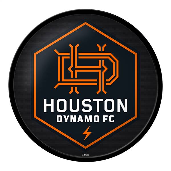 Houston Dynamo: Modern Disc Wall Sign