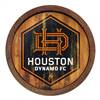 Houston Dynamo: Weathered "Faux" Barrel Top Sign  