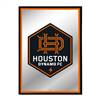 Houston Dynamo: Framed Mirrored Wall Sign