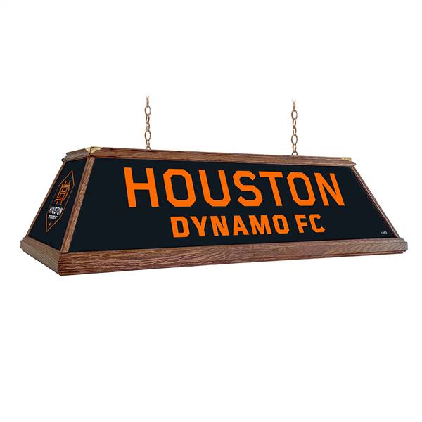 Houston Dynamo: Premium Wood Pool Table Light