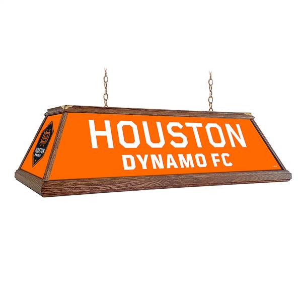 Houston Dynamo: Premium Wood Pool Table Light