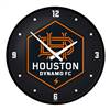 Houston Dynamo: Modern Disc Wall Clock