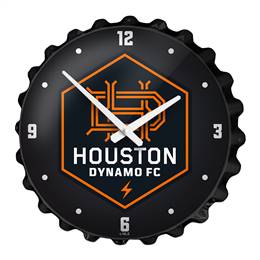 Houston Dynamo: Bottle Cap Wall Clock