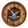 Houston Dynamo: Weathered "Faux" Barrel Top Clock  