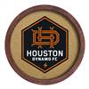 Houston Dynamo: "Faux" Barrel Framed Cork Board  