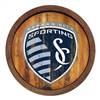 Sporting Kansas City: Weathered "Faux" Barrel Top Sign  