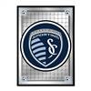 Sporting Kansas City: Team Spirit - Framed Mirrored Wall Sign