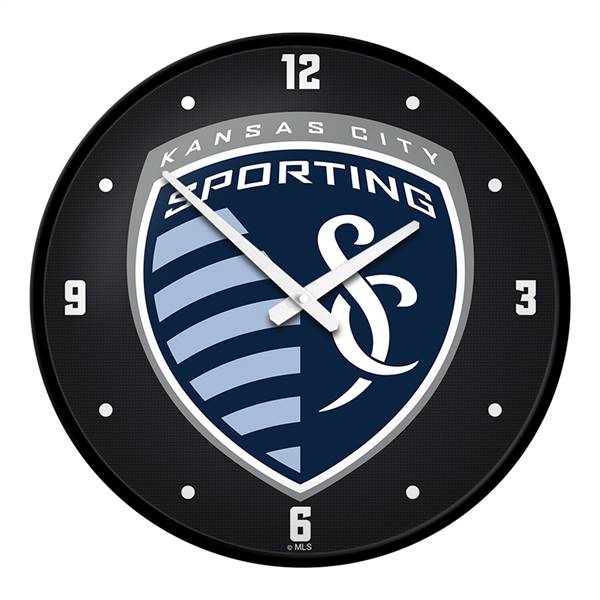 Sporting Kansas City: Modern Disc Wall Clock