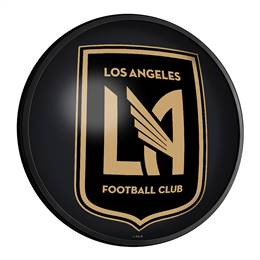 Los Angeles Football Club: Round Slimline Lighted Wall Sign