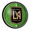 Los Angeles Football Club: Pitch - Round Slimline Lighted Wall Sign