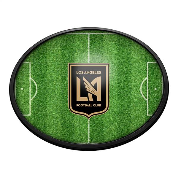 Los Angeles Football Club: Pitch - Oval Slimline Lighted Wall Sign