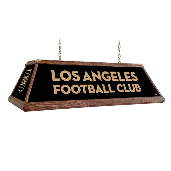 Los Angeles Football Club: Premium Wood Pool Table Light