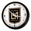 Los Angeles Football Club: Retro Lighted Wall Clock