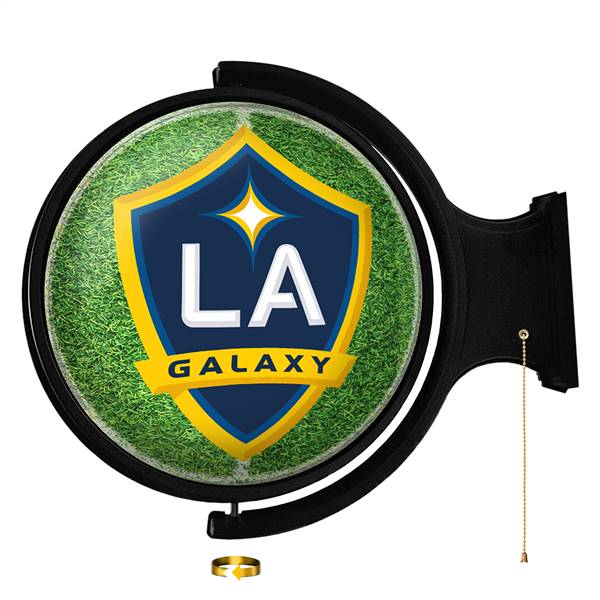 LA Galaxy: Pitch - Original Round Rotating Lighted Wall Sign