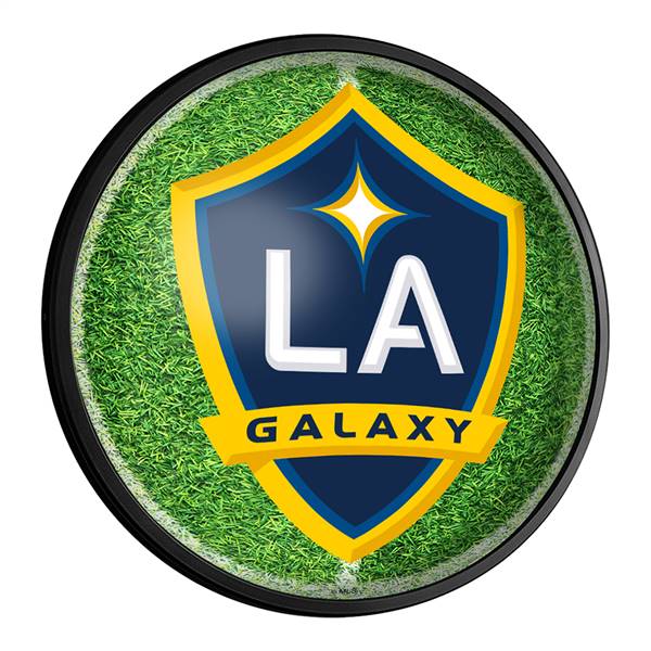 LA Galaxy: Pitch - Round Slimline Lighted Wall Sign
