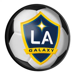 LA Galaxy: Soccer - Round Slimline Lighted Wall Sign