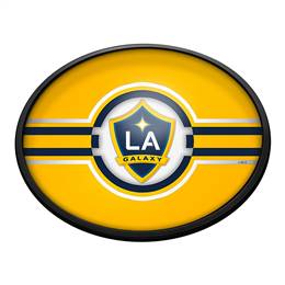 LA Galaxy: Oval Slimline Lighted Wall Sign