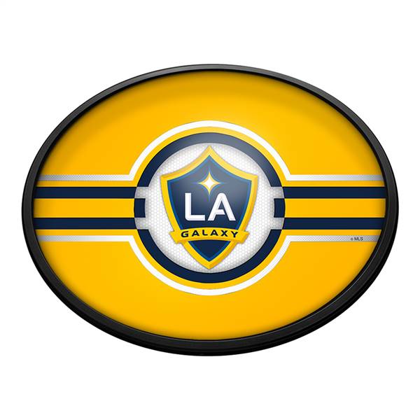 LA Galaxy: Oval Slimline Lighted Wall Sign