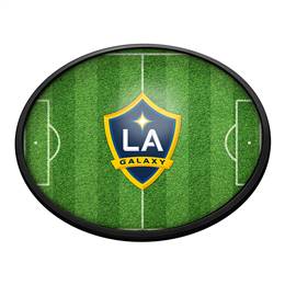 LA Galaxy: Pitch - Oval Slimline Lighted Wall Sign