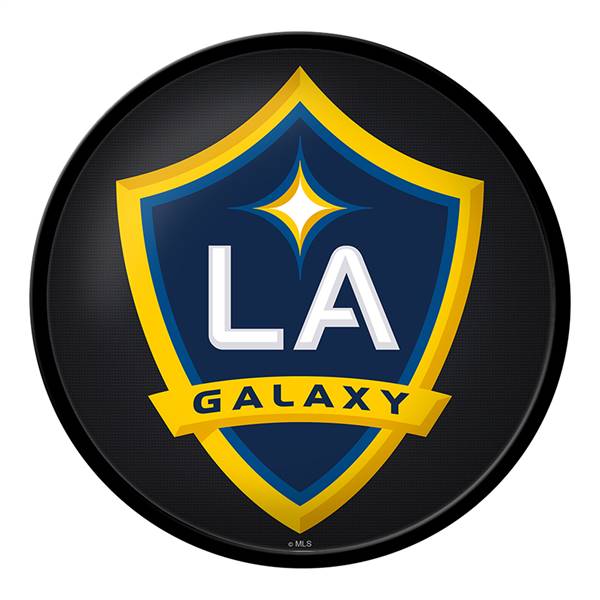 LA Galaxy: Modern Disc Wall Sign