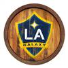 LA Galaxy: Weathered "Faux" Barrel Top Sign  