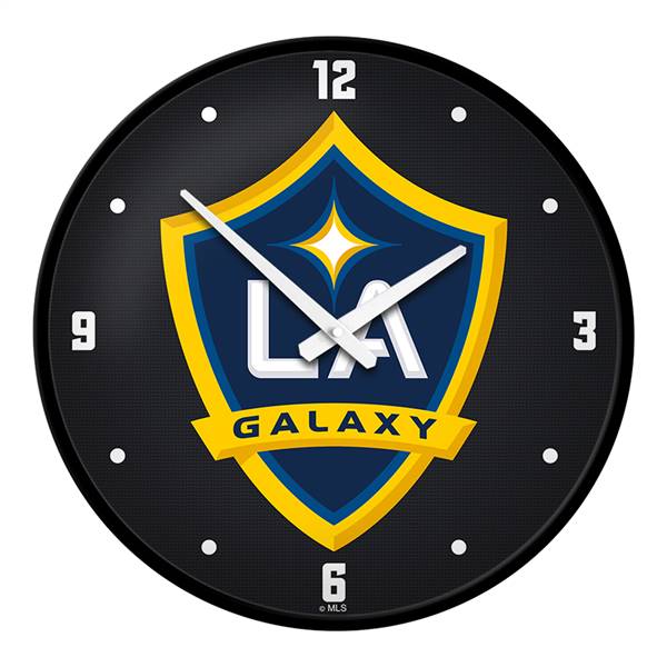 LA Galaxy: Modern Disc Wall Clock