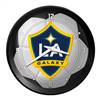 LA Galaxy: Soccer Ball - Ribbed Frame Wall Clock