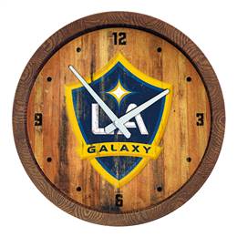 LA Galaxy: Weathered "Faux" Barrel Top Clock  