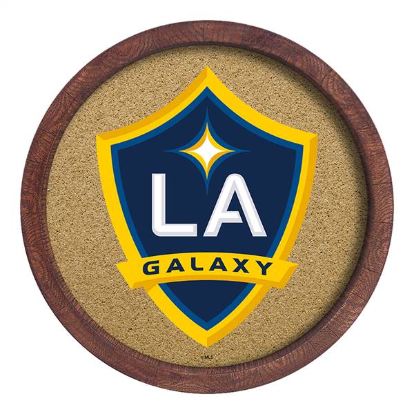 LA Galaxy: "Faux" Barrel Framed Cork Board  