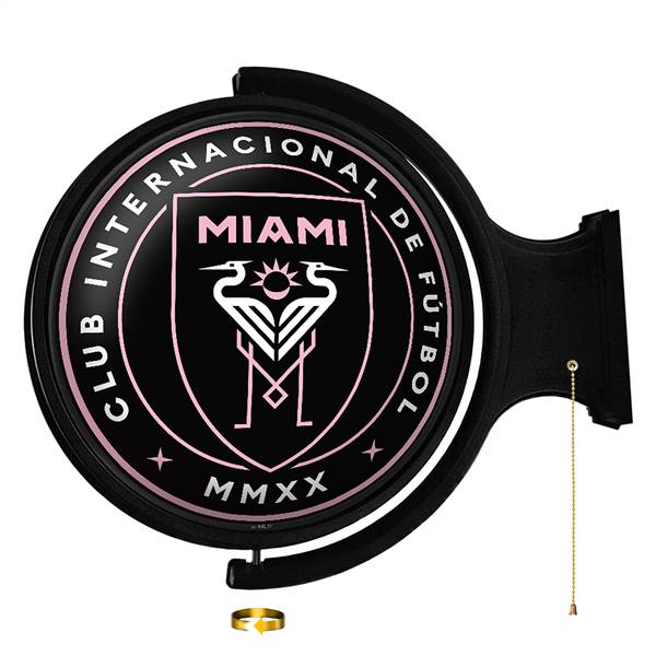 Inter Miami CF: Original Round Rotating Lighted Wall Sign  