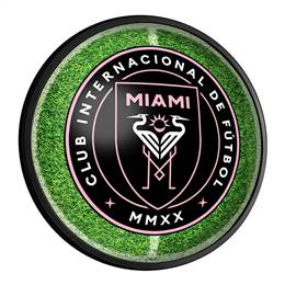 Inter Miami CF: Pitch - Round Slimline Lighted Wall Sign