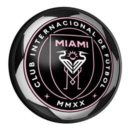 Inter Miami CF: Soccer - Round Slimline Lighted Wall Sign