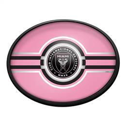 Inter Miami CF: Oval Slimline Lighted Wall Sign