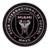 Inter Miami CF: Modern Disc Wall Sign