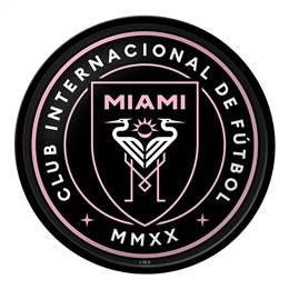 Inter Miami CF: Modern Disc Wall Sign