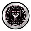 Inter Miami CF: Modern Disc Mirrored Wall Sign