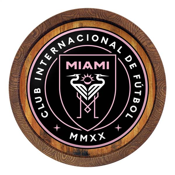 Inter Miami CF: "Faux" Barrel Top Sign  