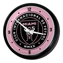 Inter Miami CF: Retro Lighted Wall Clock