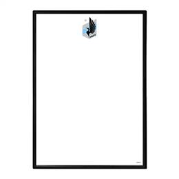 Minnesota United FC: Framed Dry Erase Wall Sign