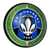 CF Montreal: Pitch - Round Slimline Lighted Wall Sign