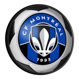 CF Montreal: Soccer - Round Slimline Lighted Wall Sign