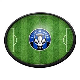 CF Montreal: Pitch - Oval Slimline Lighted Wall Sign